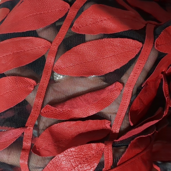 Stillman Studio New York Vintage Red Coat cut out size XL - Picture 9 of 12